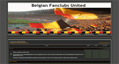 Desktop Screenshot of belgianfanclubsunited.bbforum.be