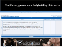 Tablet Screenshot of fitness.bbforum.be