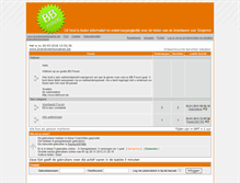 Tablet Screenshot of brandweertongeren.bbforum.be