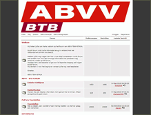 Tablet Screenshot of abvvstaca.bbforum.be