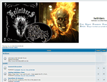 Tablet Screenshot of hellriders.bbforum.be